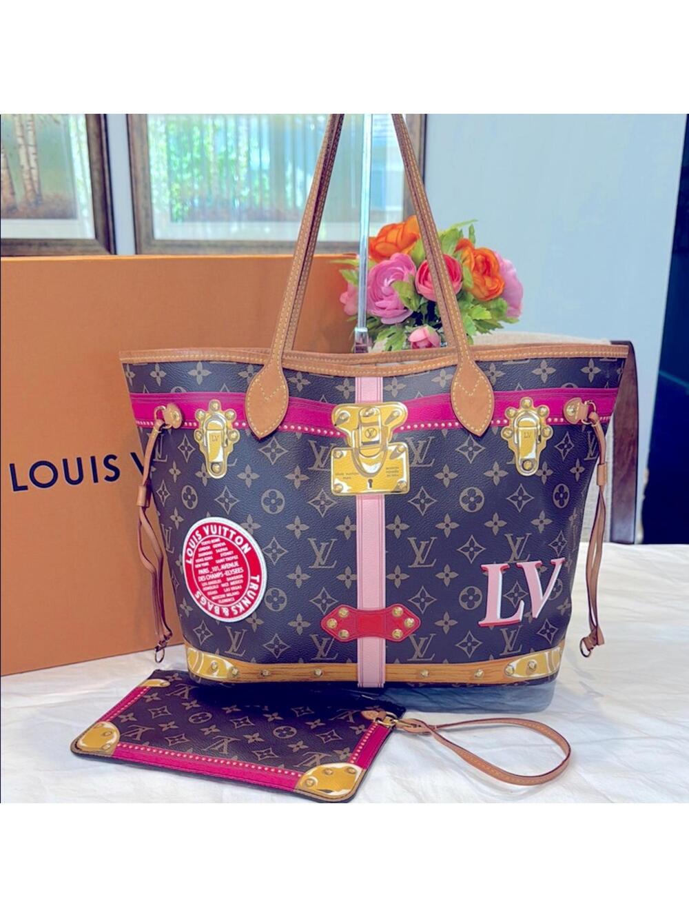 Authentic Louis Vuitton Summer Trunks Neo MM Neverfull